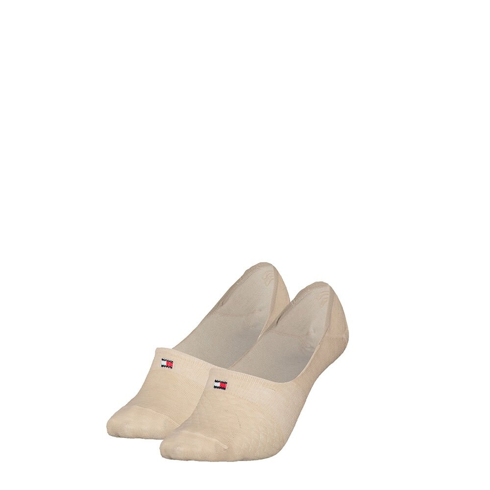 

Носки Tommy Hilfiger Diamond Structure No Show 2 шт, бежевый