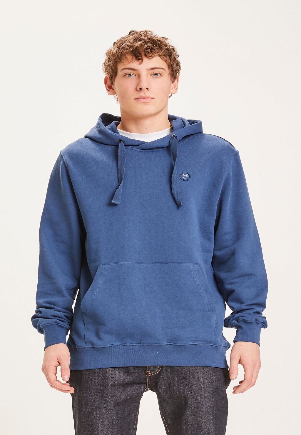 

Толстовка с капюшоном KnowledgeCotton Apparel, Синий