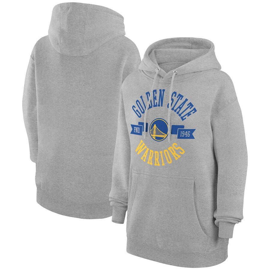 

Пуловер с капюшоном G-III 4Her by Carl Banks Golden State Warriors, серый