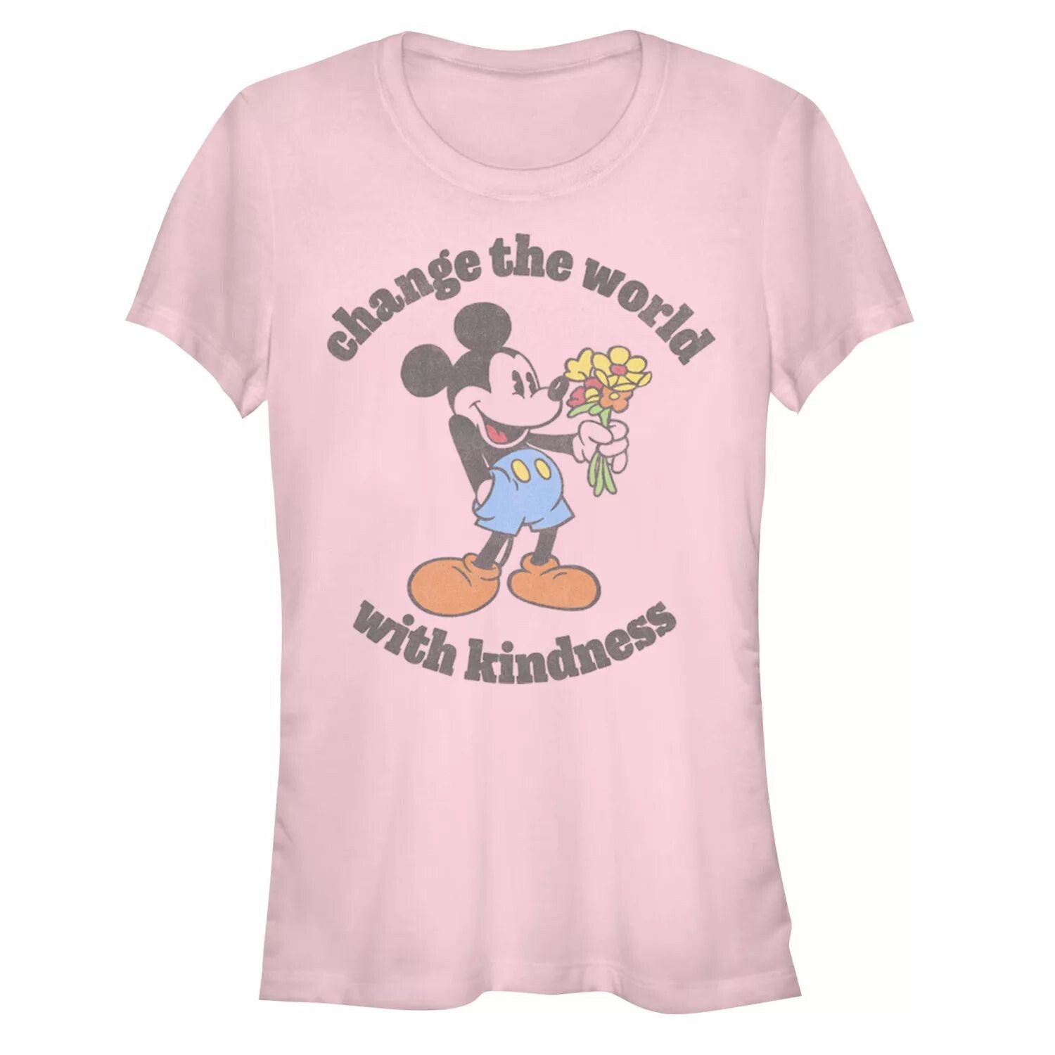 

Футболка Disney's Mickey Mouse Juniors Change the World с добротой Disney