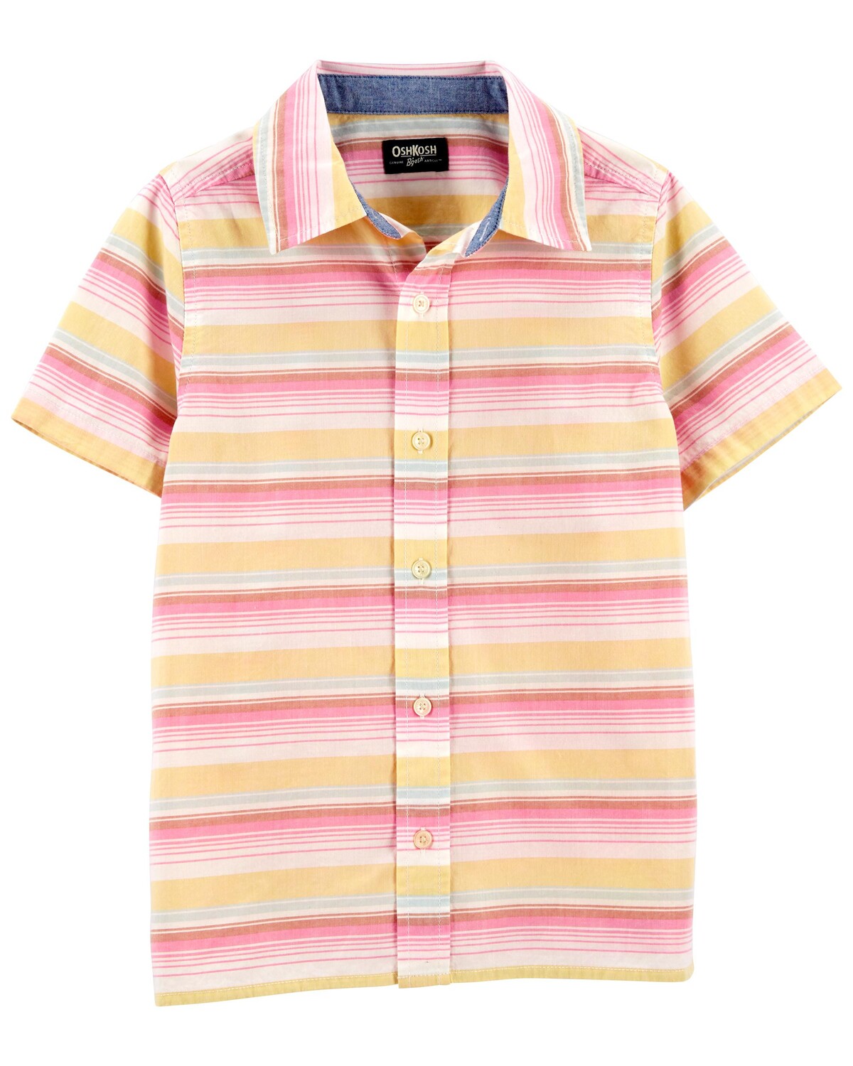 

Рубашка Kid Baja Stripe с пуговицами спереди Carter's, мультиколор
