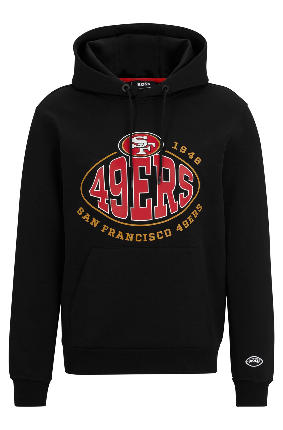 

Толстовка Boss X Nfl Cotton-blend With Collaborative Branding, 49ers