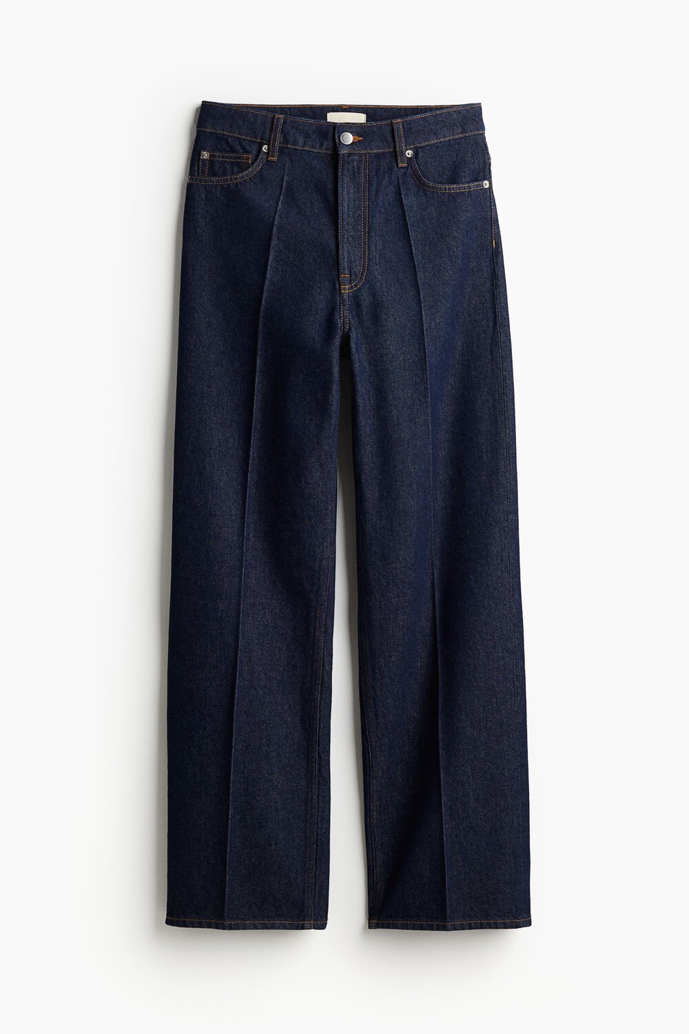 

Джинсы H&M Creased, темно-синий