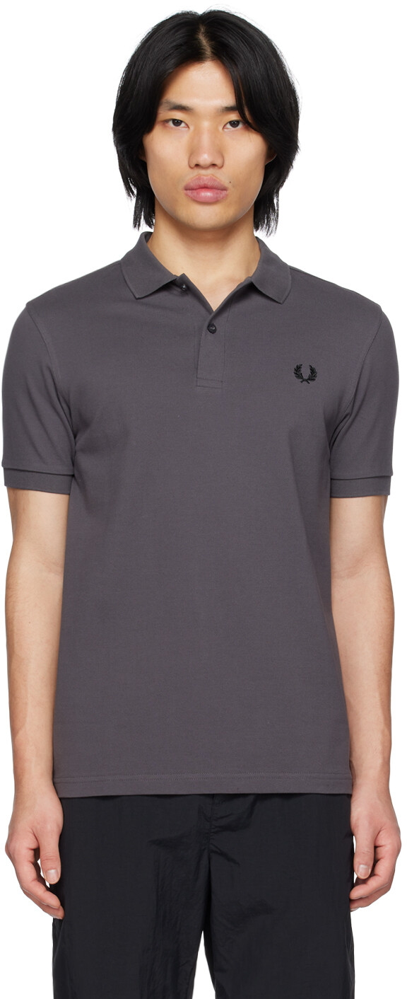 

Серая футболка-поло M6000 Fred Perry
