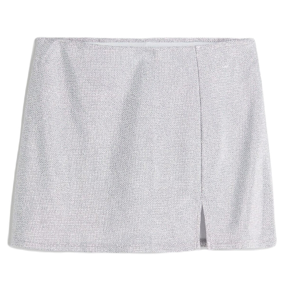 

Юбка H&M Short, серебристый