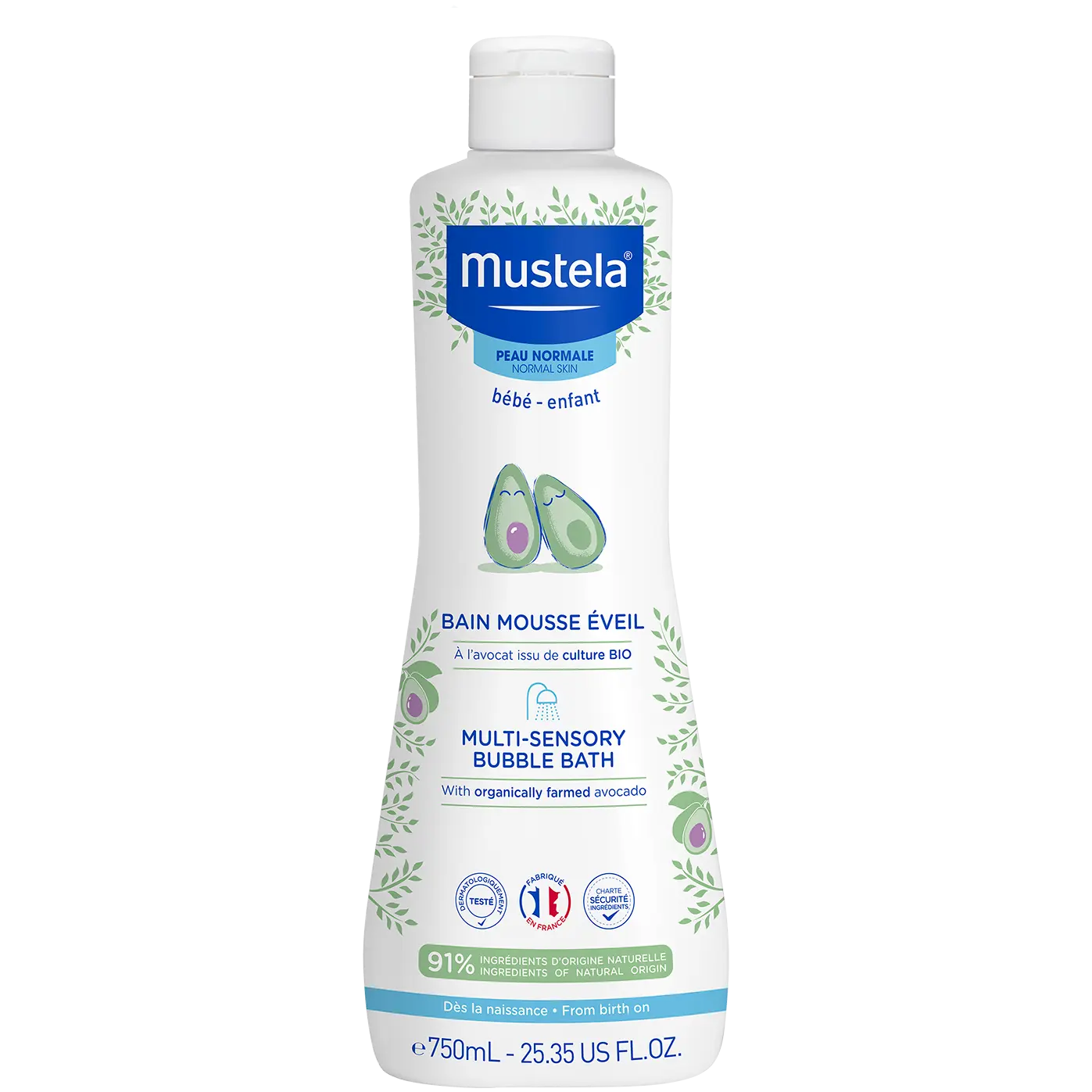 

Mustela пена для ванн, 750 мл