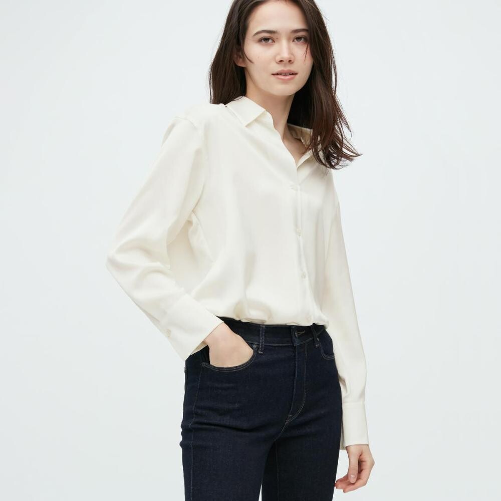 

Рубашка Uniqlo, молочный