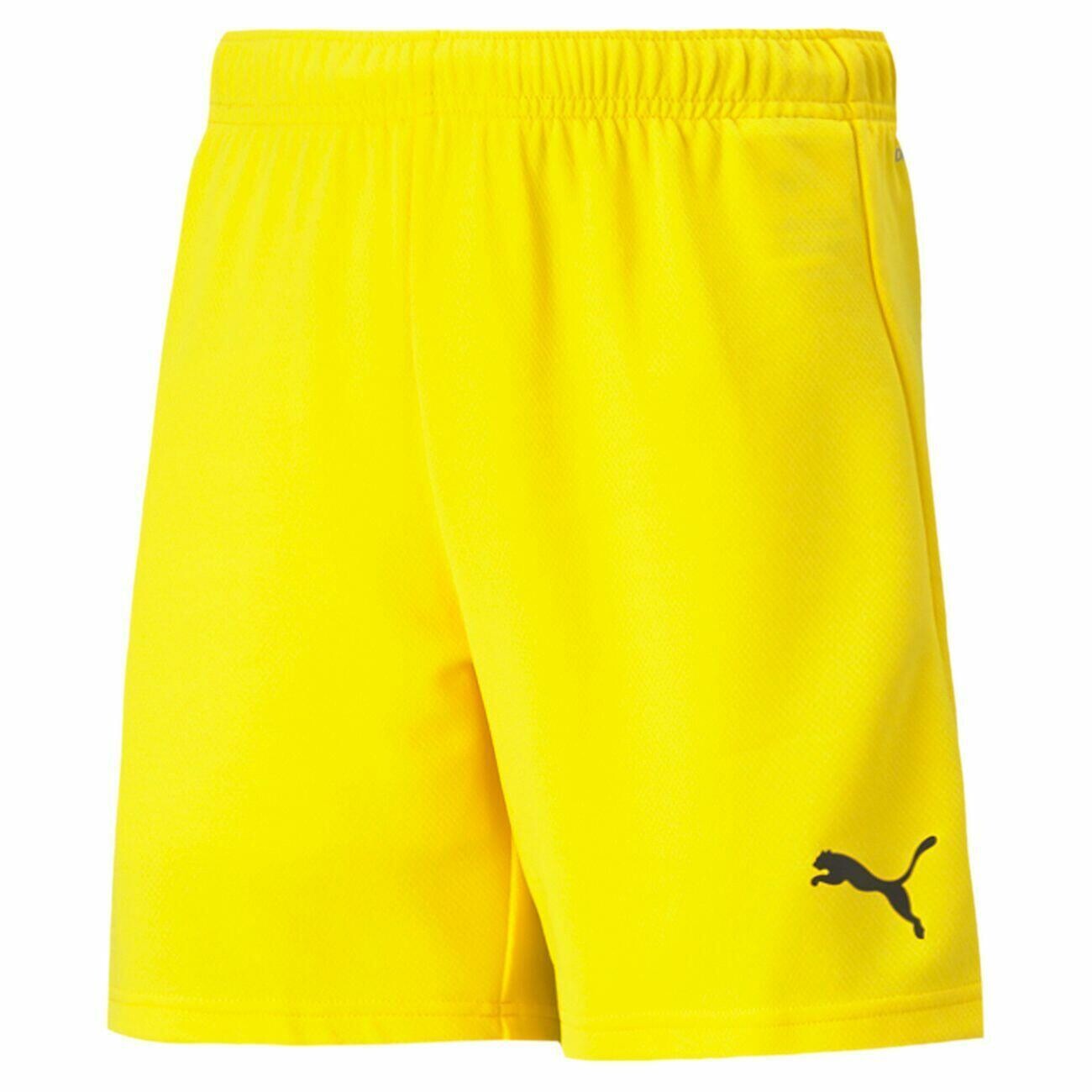 

Детские шорты Puma Team Rise, желтый/золотисто-желтый/черный