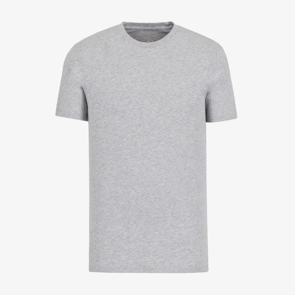 Футболка Armani Exchange Slim Fit Short Sleeve Pima Cotton, серый