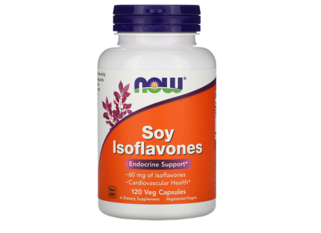 Соевые изофлавоны NOW Foods 60 мг, 120 капсул natrol soy isoflavones соевые изофлавоны 120 капсул