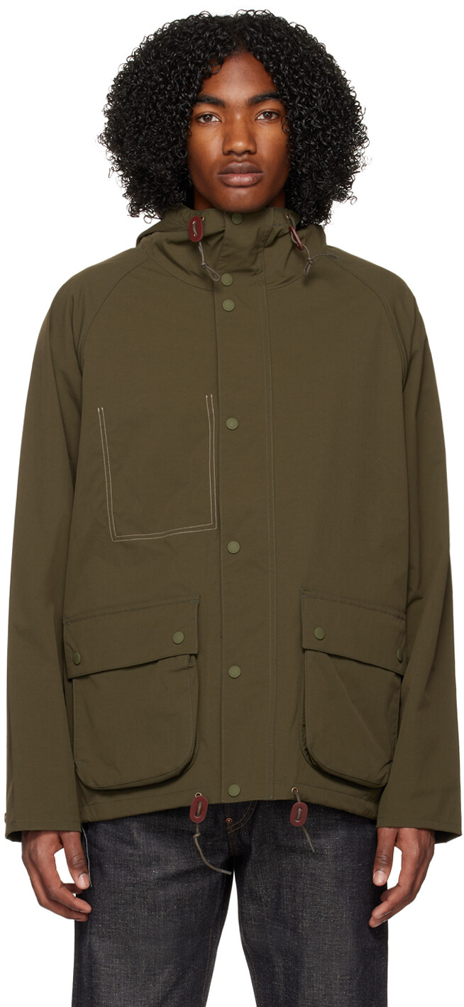 

Зеленая полевая куртка Barbour, Зеленый