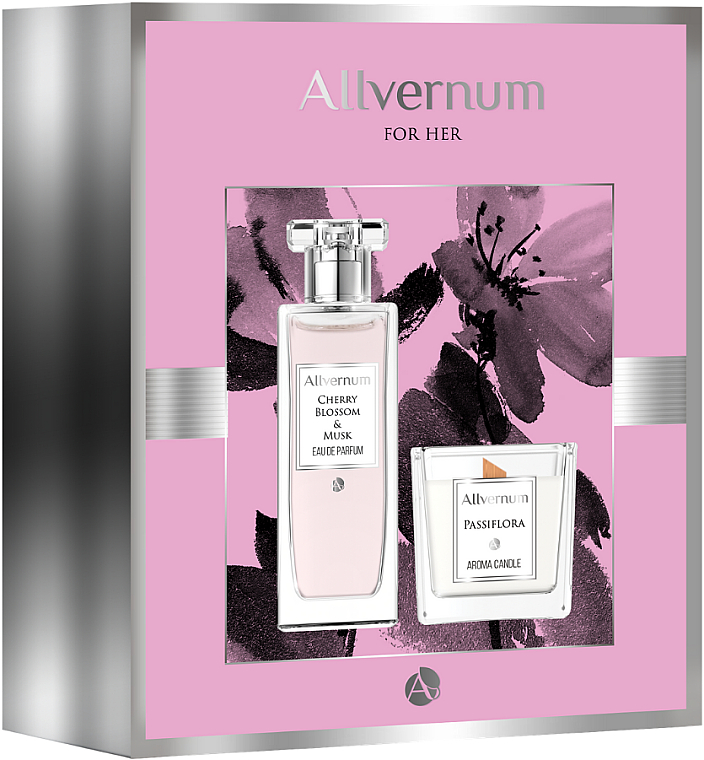 Парфюмерный набор Allvernum Cherry Blossom & Musk, 2 предмета - фото