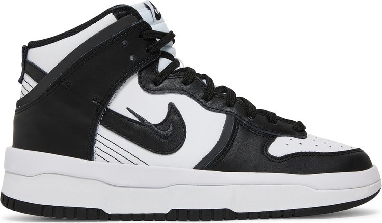 Кроссовки Nike Wmns Dunk High Up 'White Black', белый кроссовки nike wmns dunk high up white black белый