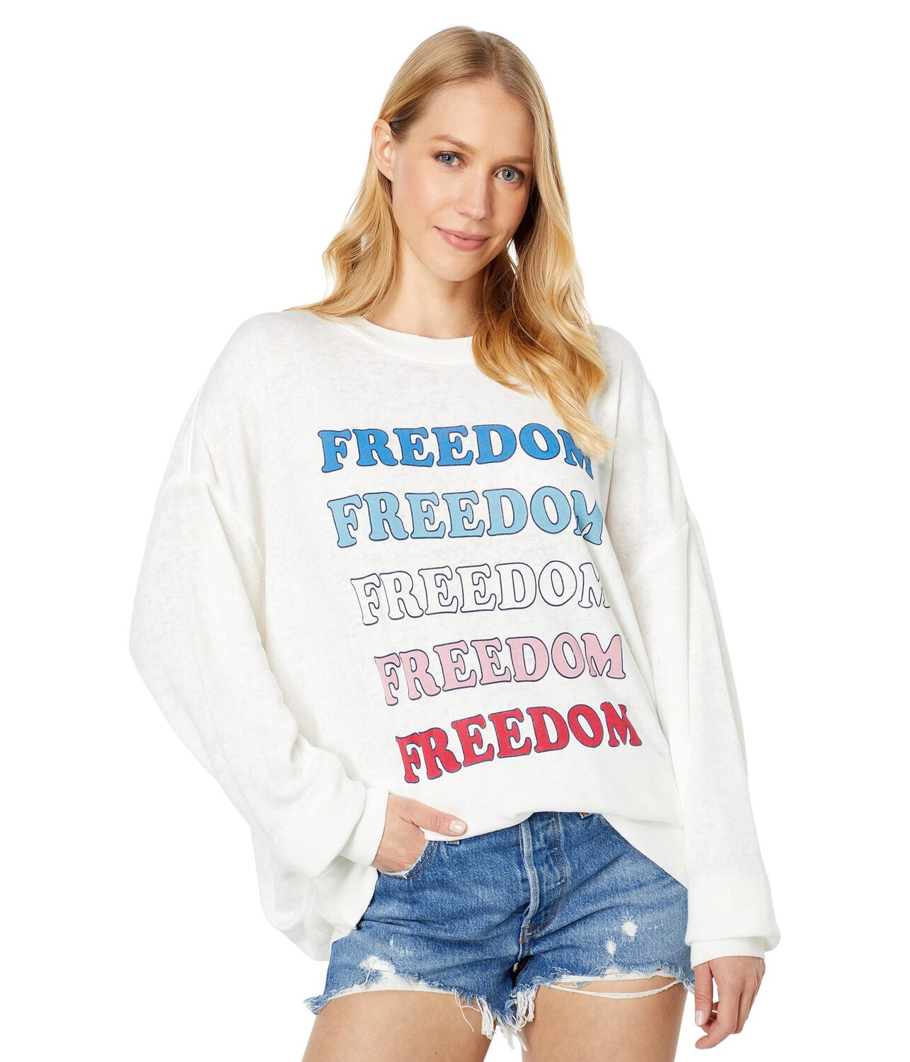 

Толстовка Wildfox, Land of the Free Roadtrip Sweatshirt