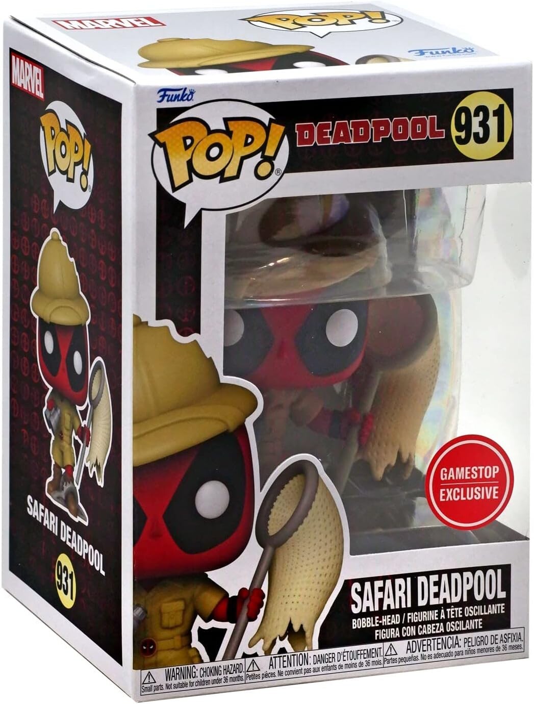 

Фигурка Funko Pop! Marvel: Safari Deadpool Only at GameStop
