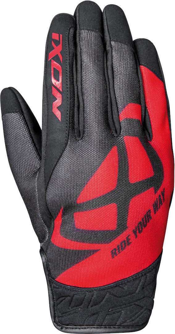 Перчатки Ixon RS Slicker для мотоцикла, черно-красные