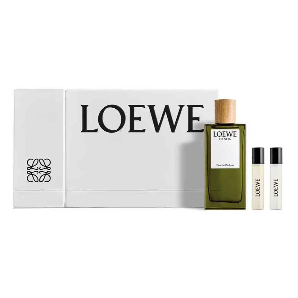 цена Парфюмерный набор Loewe Essence Eau de Parfum, 100мл + 10мл + 10мл