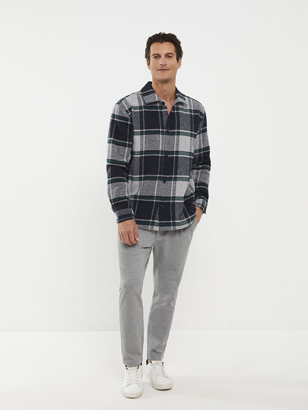 

Комбинация мужских брюк Slim Fit для отца и сына LCW Vision