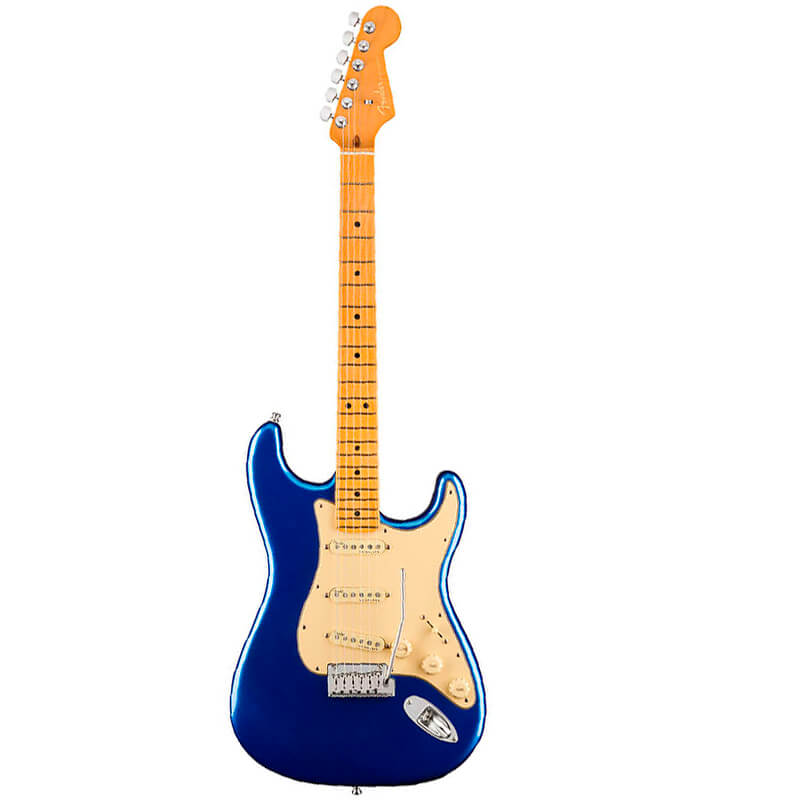 Электрогитара Fender American Ultra Stratocaster, синий фотографии