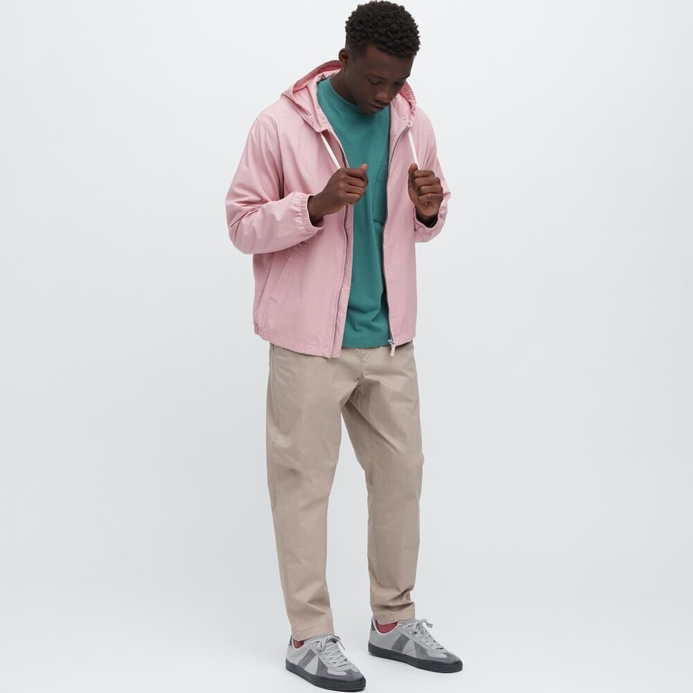 

Эластичные укороченные брюки унисекс Uniqlo, бежевый