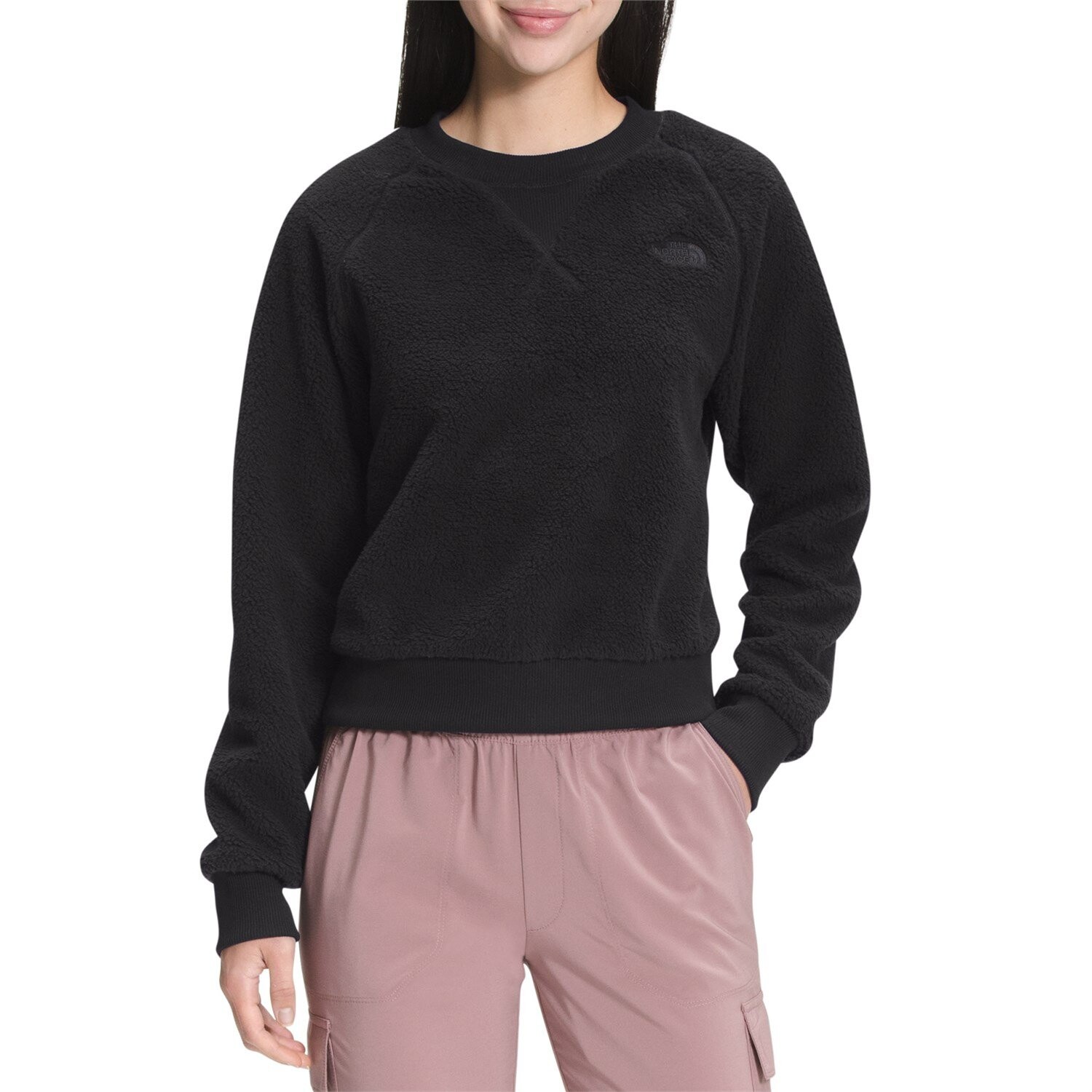 

The North Face Dunraven Sherpa Crew - женщины, черный