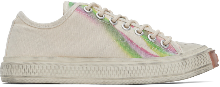 

Белые кроссовки с брызгами Acne Studios