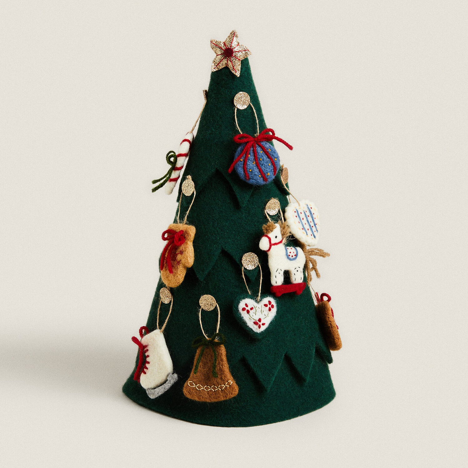 

Детская игрушка елка Zara Home Felt Christmas, зеленый