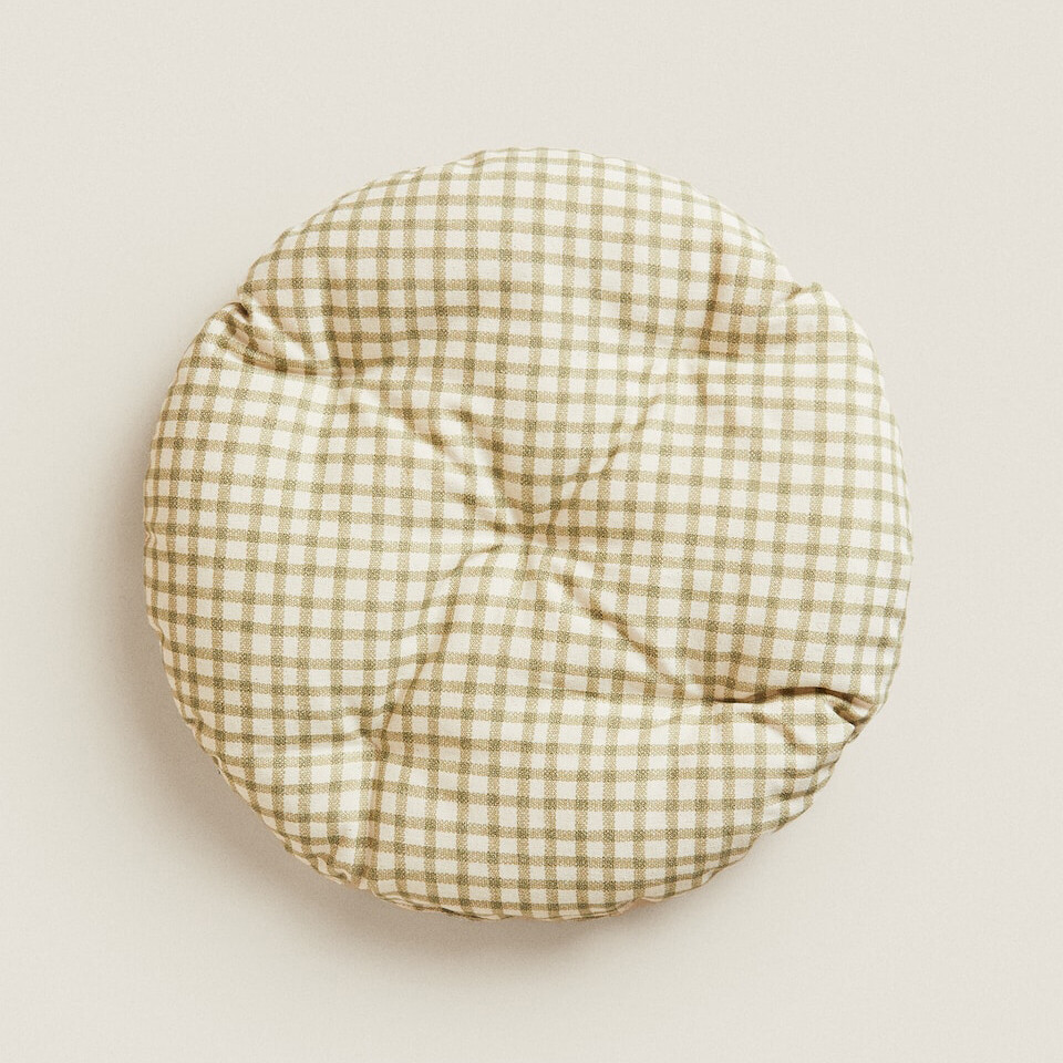 

Круглая подушка для домашних животных Zara Home, бежевый/коричневый