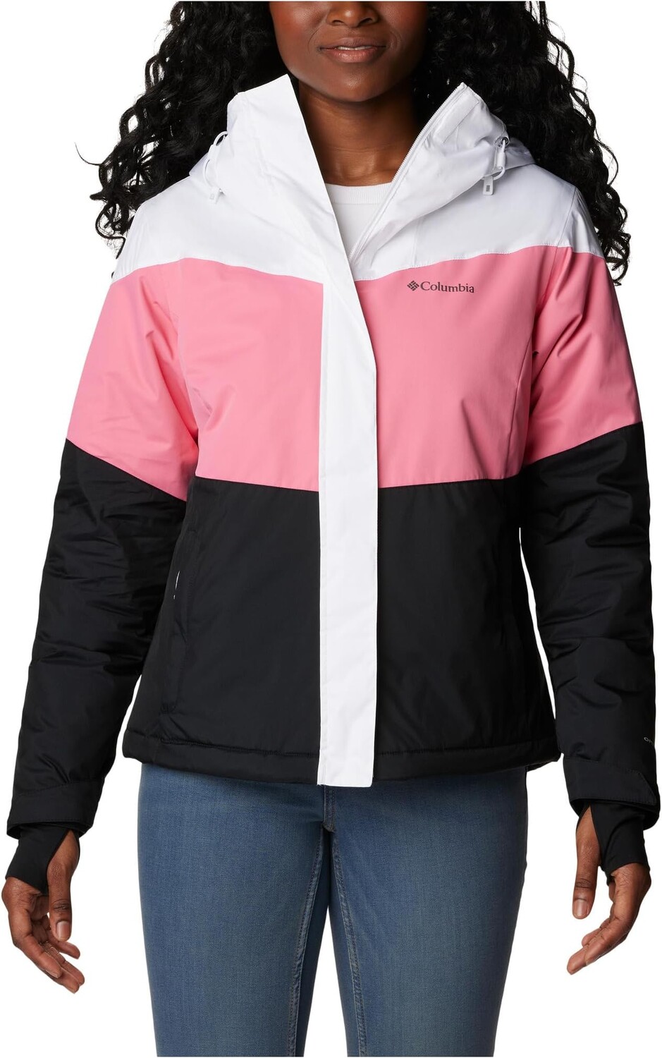 

Утепленная куртка Tipton Peak II Columbia, цвет White/Camellia Rose/Black