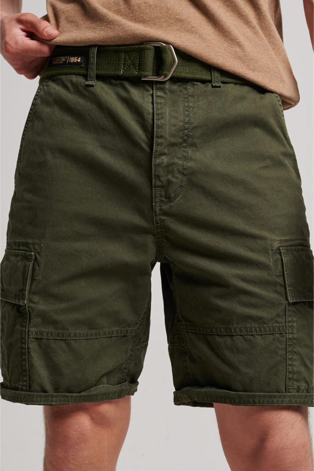 

Тяжелые шорты-карго Superdry, зеленый