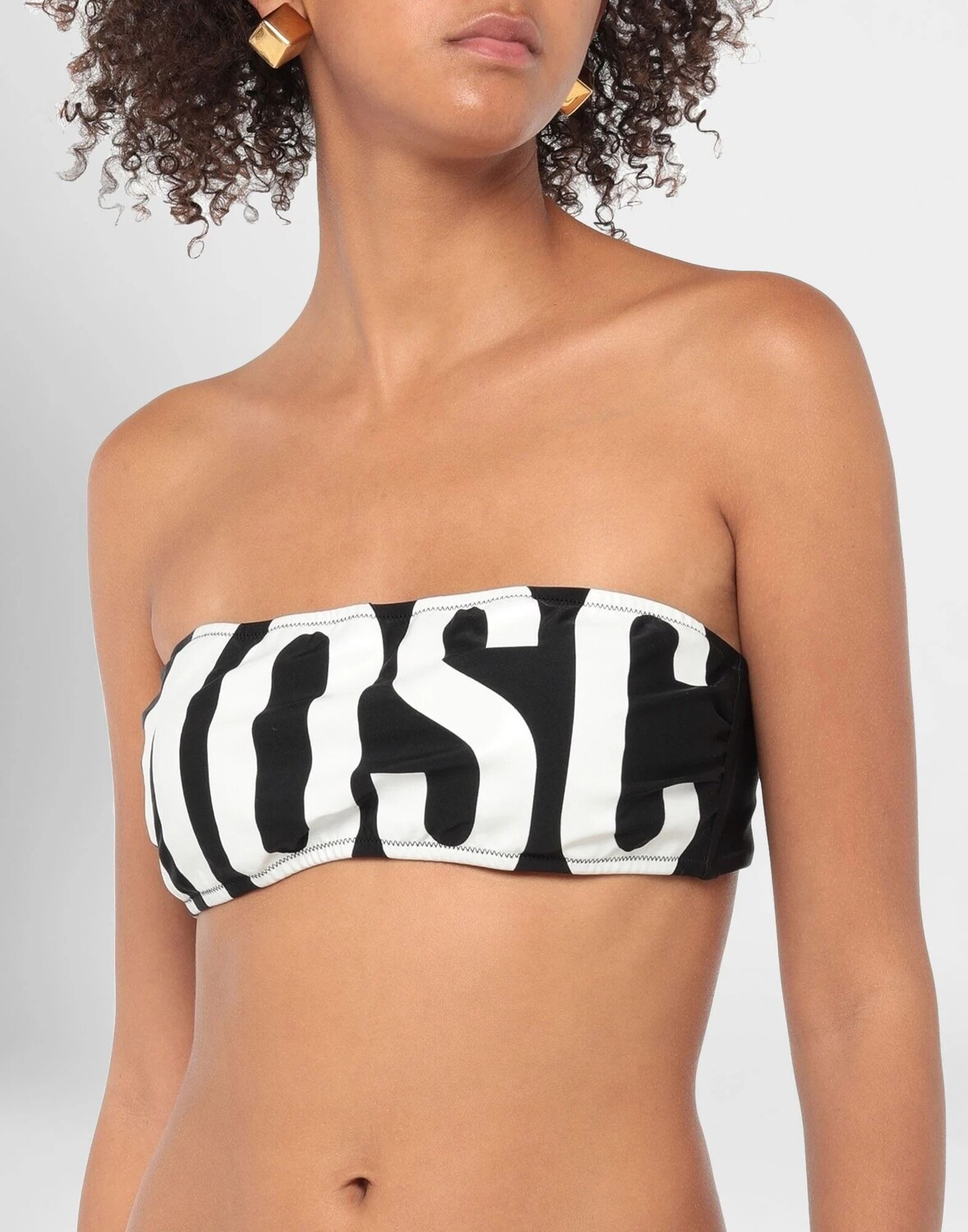 

Верх бикини Moschino, черный