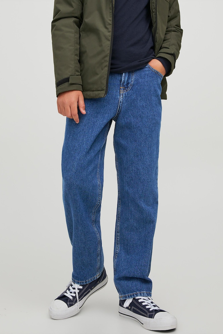 Прямые джинсы со средней посадкой Jack & Jones, синий
