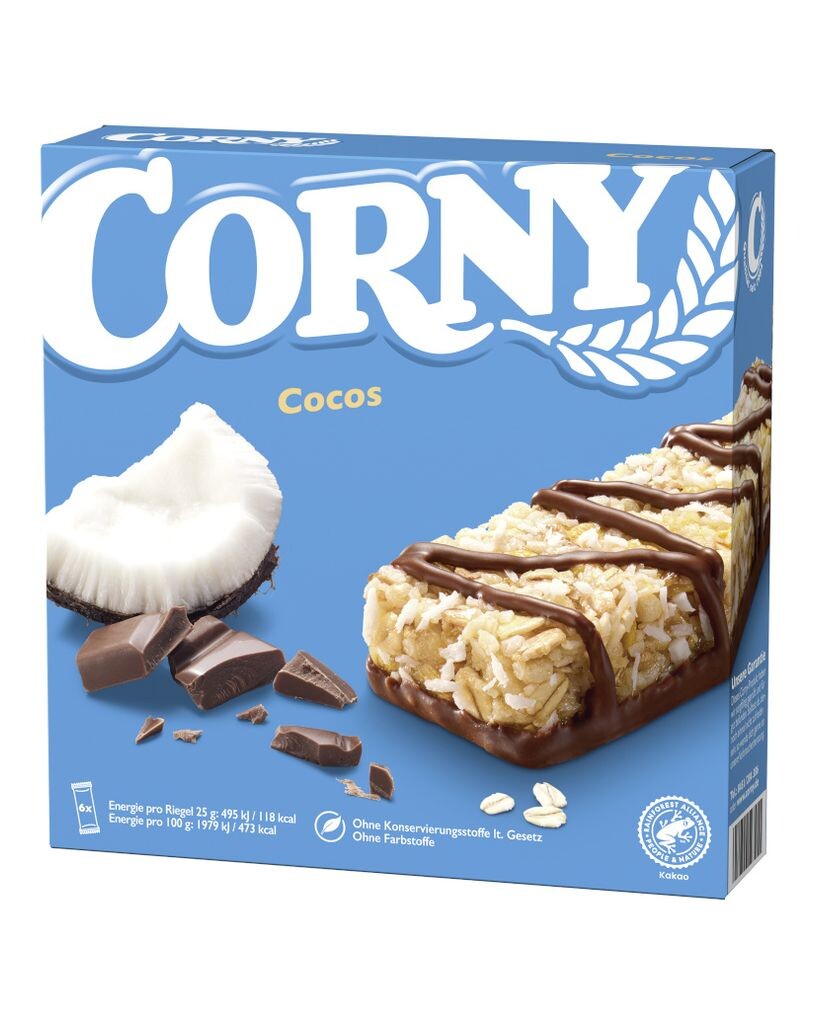 

Батончик-мюсли CLASSIC Cocos от Corny, 6х25г Schwartau Werke