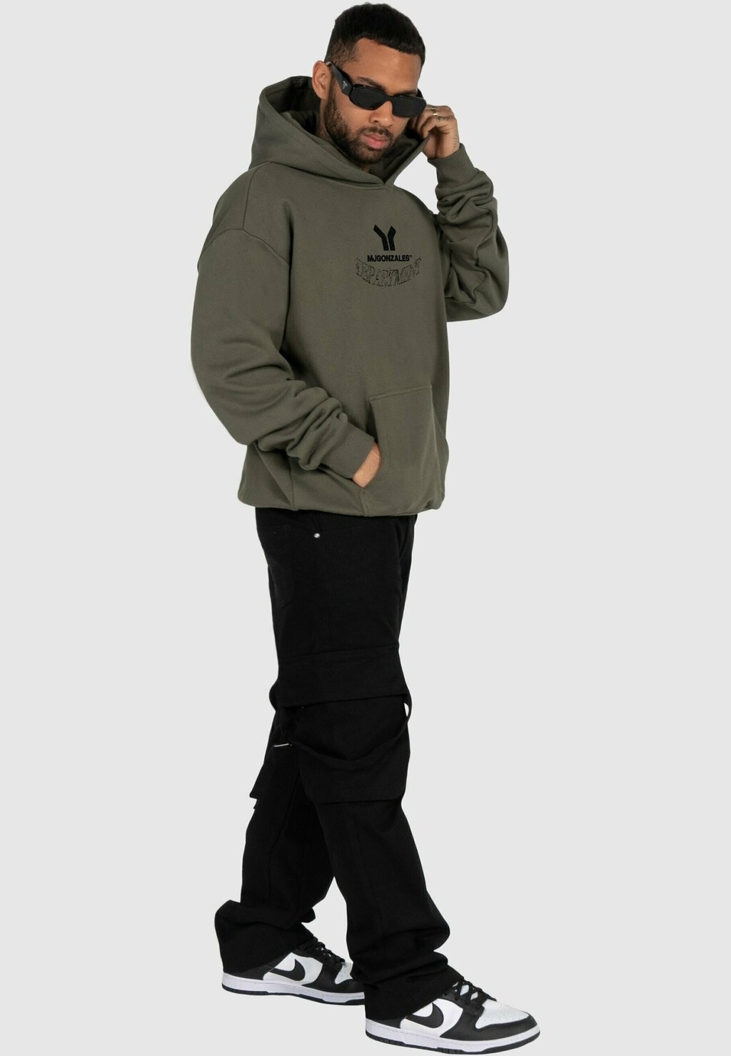 

Толстовка с капюшоном DEPARTMENT X HEAVY MJ Gonzales, оливковый