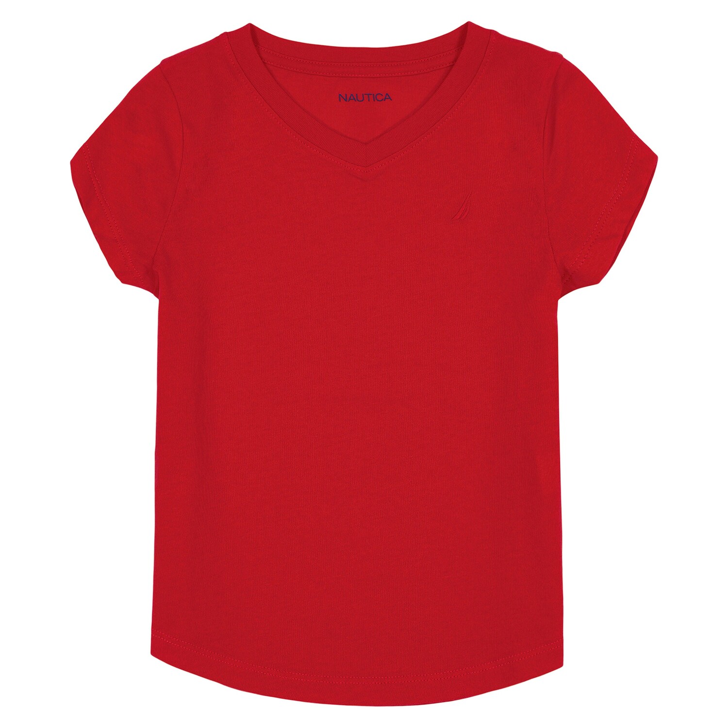 

Футболка Nautica Little Girls с V-образным вырезом (4-6X), цвет Candy Pink