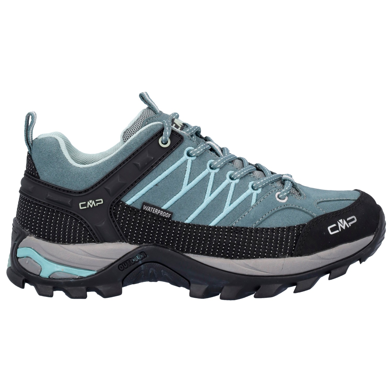 Мультиспортивная обувь Cmp Women's Rigel Low Trekking Shoes Waterproof, цвет Mineral Green