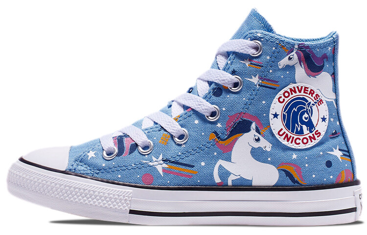 

Детские туфли Converse Chuck Taylor All Star Hi Little Голубой/Белый