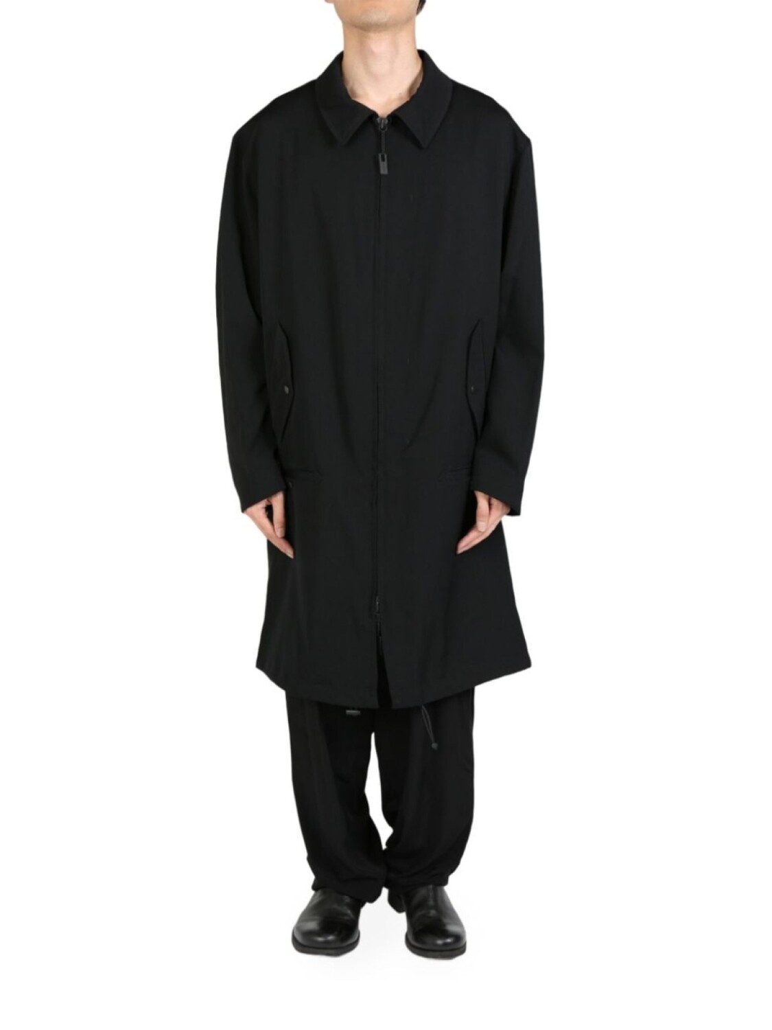 

Yohji Yamamoto шерстяная куртка, черный
