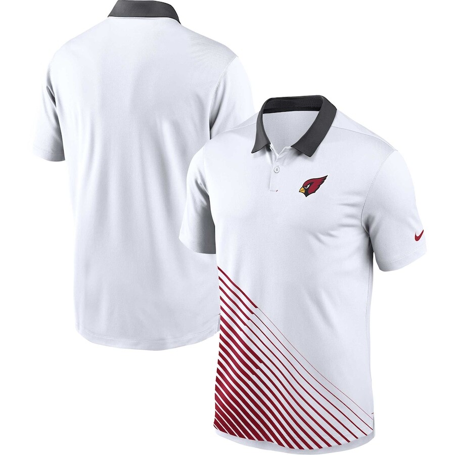 

Поло с коротким рукавом Nike Arizona Cardinals, белый