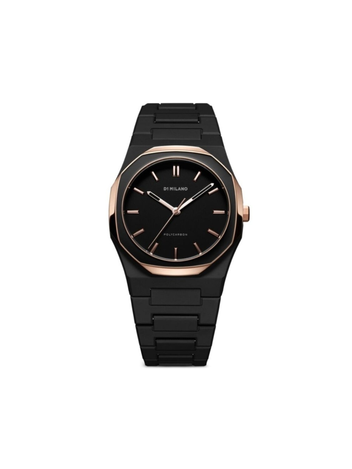 

Наручные часы Polycarbon 37 мм D1 Milano, черный