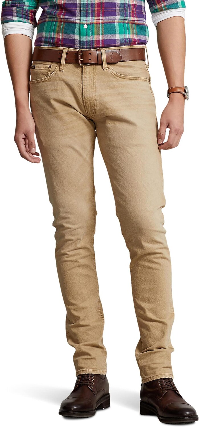 

Джинсы Sullivan Slim Stretch Jeans in Hudson Boating Khaki Polo Ralph Lauren, цвет Hudson Boating Khaki