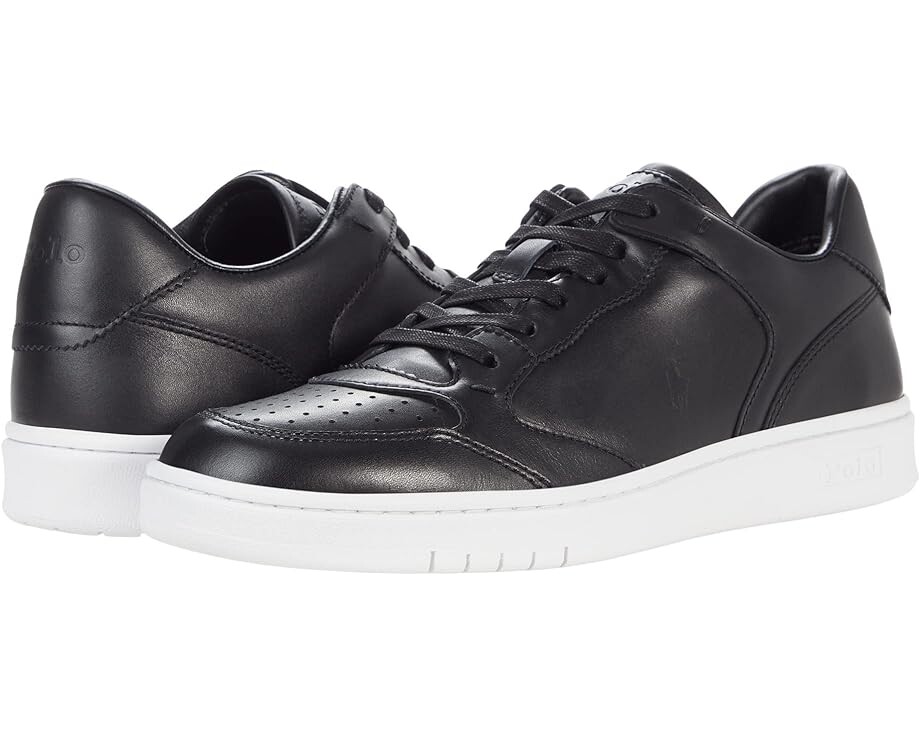

Кроссовки Polo Ralph Lauren Court Low-Top Sneaker, черный
