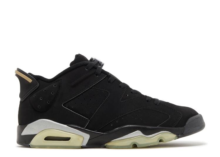

Кроссовки AIR JORDAN 6 RETRO LOW 'CHROME' 2002, черный
