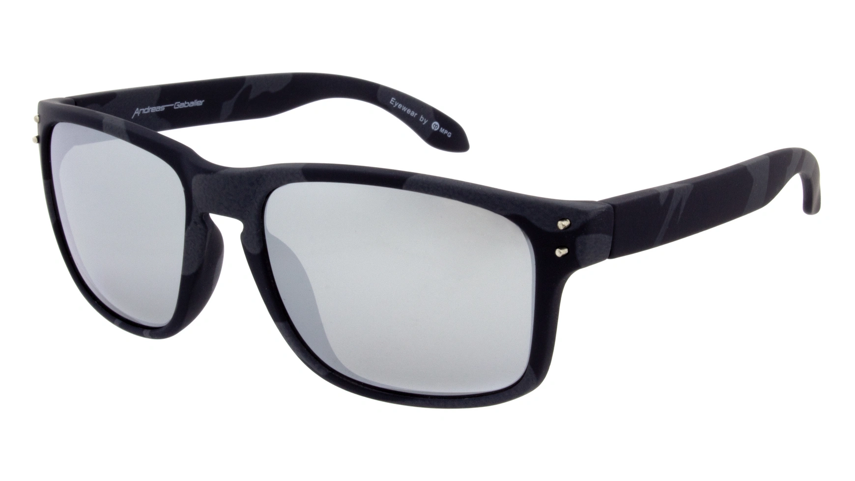 Солнцезащитные очки Andreas Gabalier пластиковые черные цена и фото