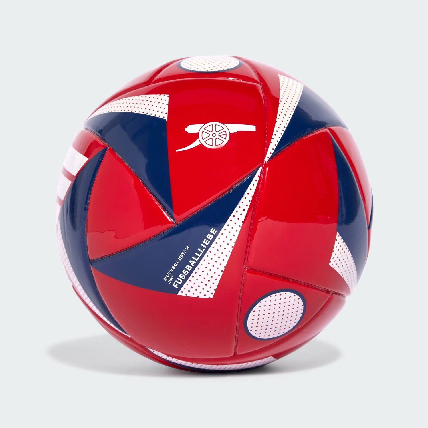 

Арсенал Домашний мини-мяч Adidas, цвет Better Scarlet/Victory Blue/White