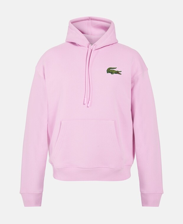 

Худи с капюшоном Lacoste, розовый