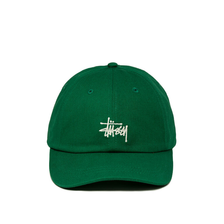 

Бейсболка Basic Stock Low Pro Cap Stussy, зеленый
