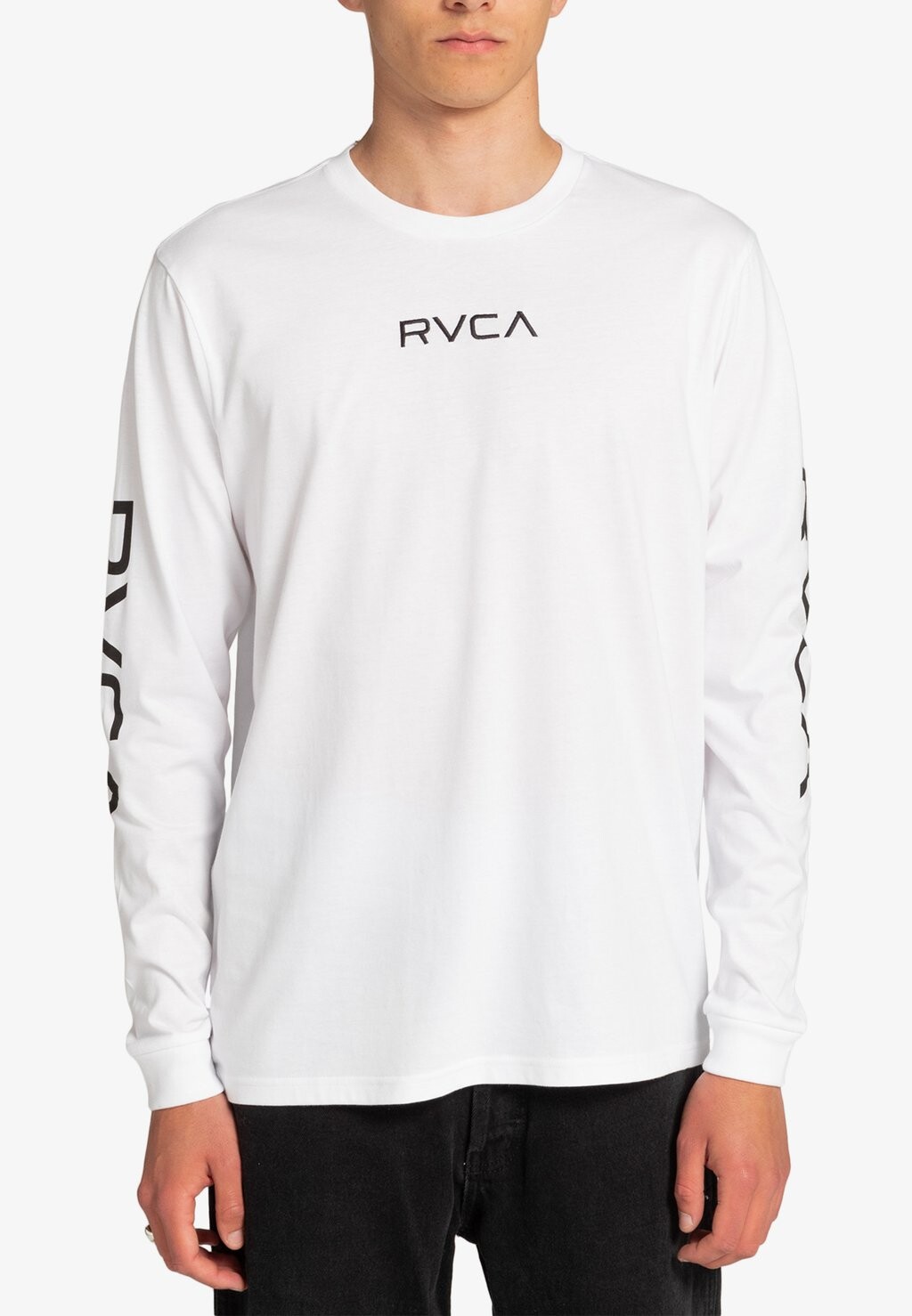 цена Футболка с длинными рукавами Sleeve Manches Longues RVCA, цвет wht