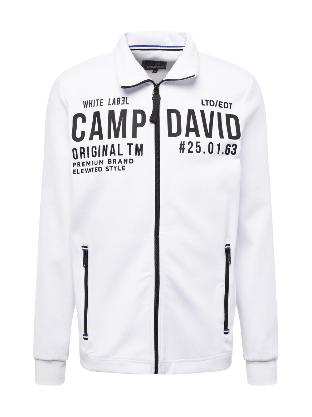 

Толстовка на молнии CAMP DAVID, белый