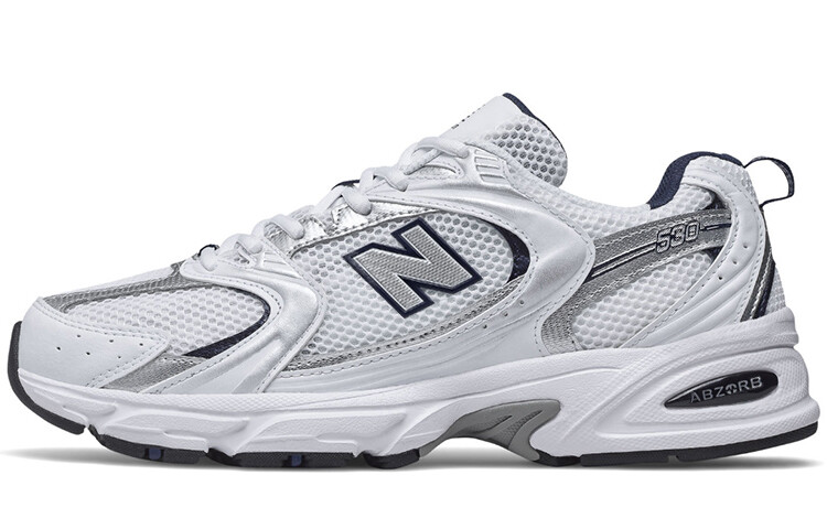

Кроссовки New Balance 530, белый / серебристый / темно-синий